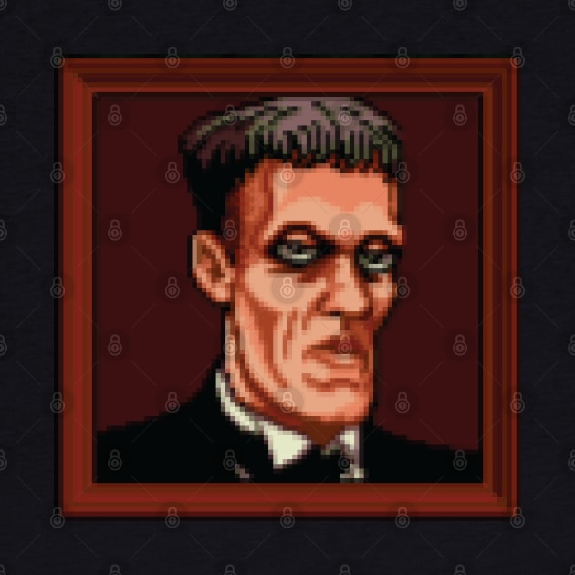 Lurch Portrait Pixel Art by inotyler